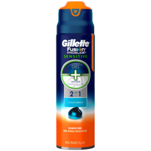 Gillette Fusion ProGlide Sensitive 2-in-1 habemeajamisgeel, Ocean Breeze (170 ml) 1/1