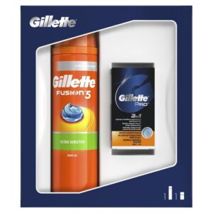 Gillette Fusion5 habemeajamisjärgne komplekt (After Shave Gel 200 ml + Aftershave Balm 50 ml) 1/1