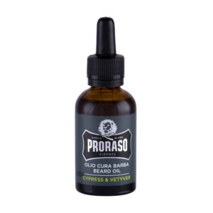 PRORASO Cypress & Vetyver Beard Oil (Beard Oil, meestele, 30ml) 1/1